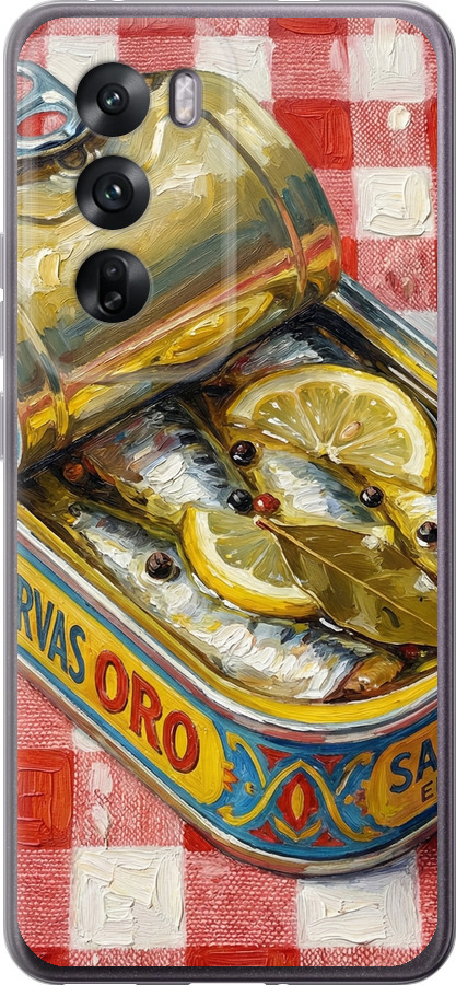 Vintage Sardine Tin Phone