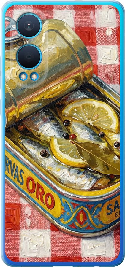 Vintage Sardine Tin Phone