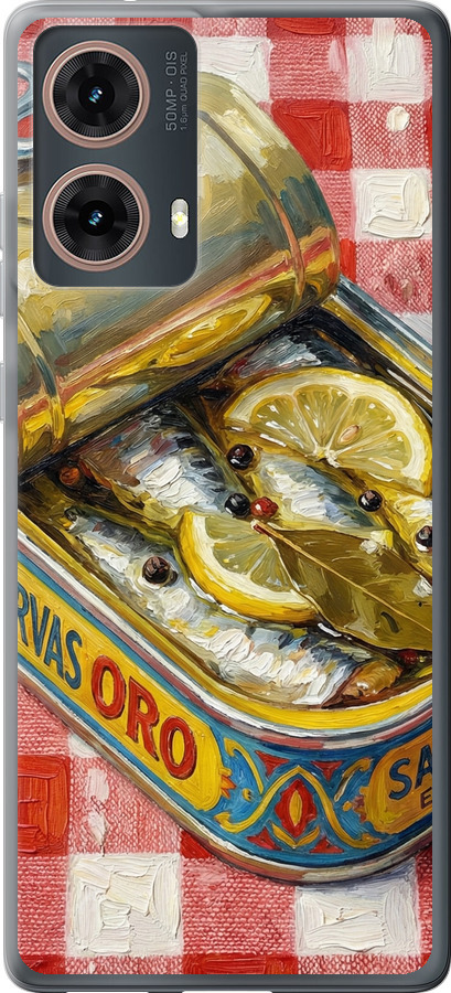 Vintage Sardine Tin Phone