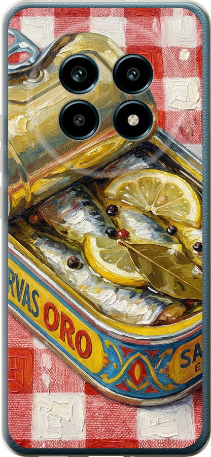Vintage Sardine Tin Phone