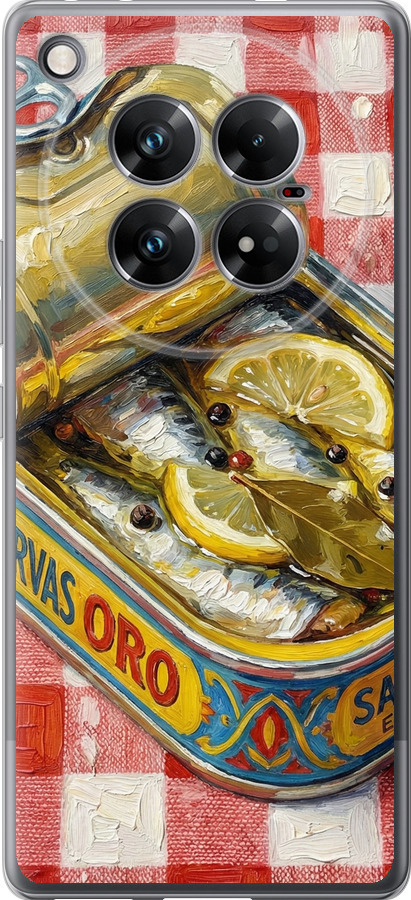 Vintage Sardine Tin Phone