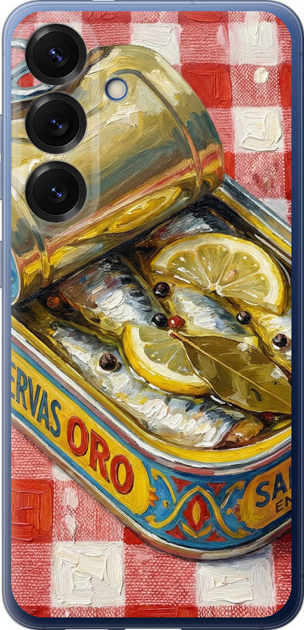 Vintage Sardine Tin Phone