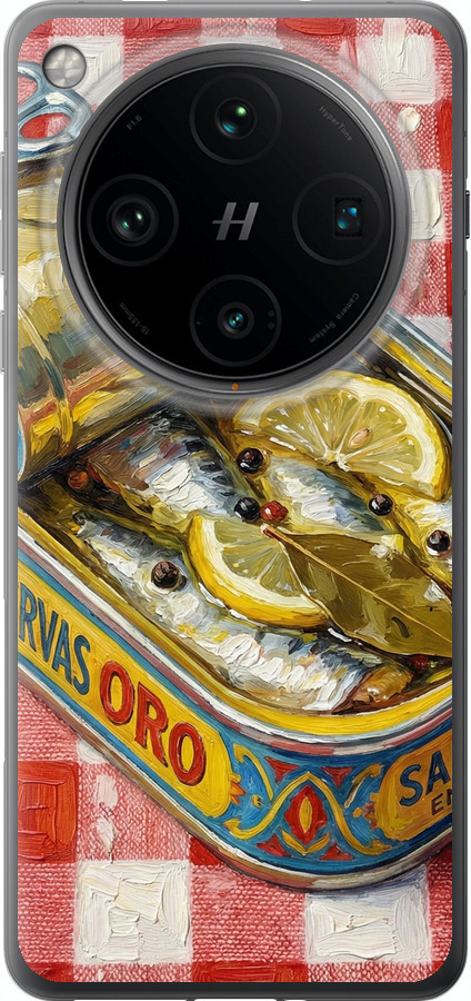 Vintage Sardine Tin Phone