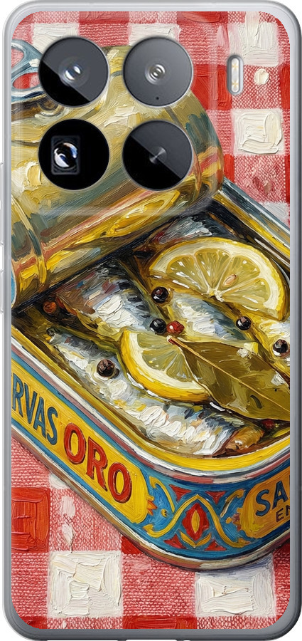 Vintage Sardine Tin Phone