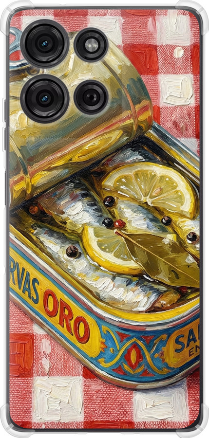 Vintage Sardine Tin Phone