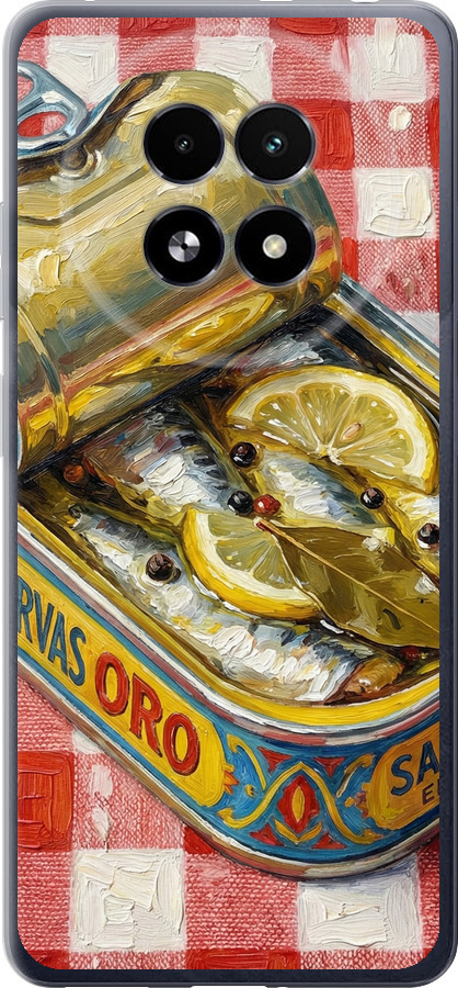 Vintage Sardine Tin Phone