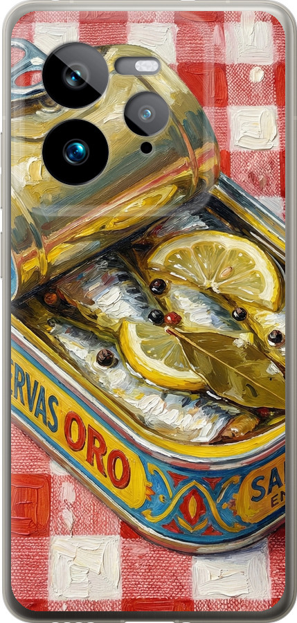 Vintage Sardine Tin Phone