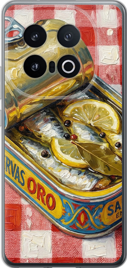 Vintage Sardine Tin Phone