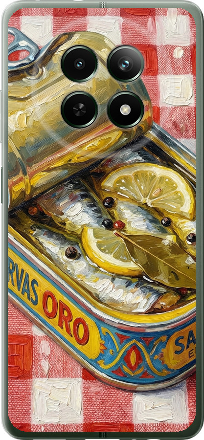 Vintage Sardine Tin Phone