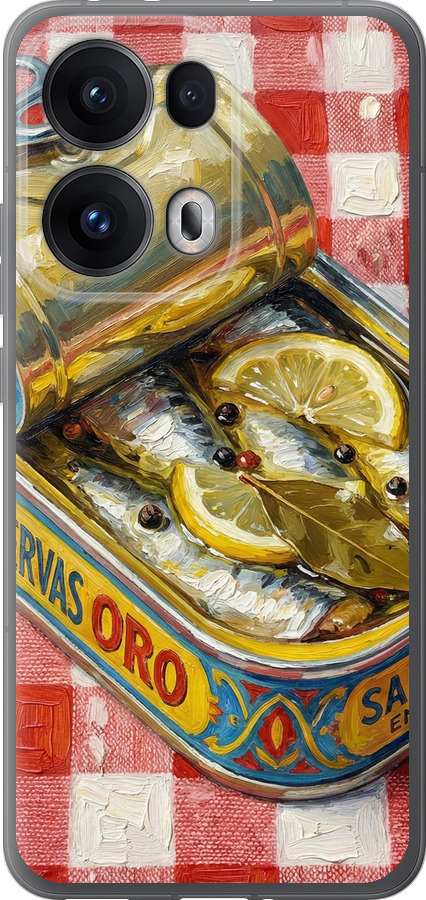 Vintage Sardine Tin Phone