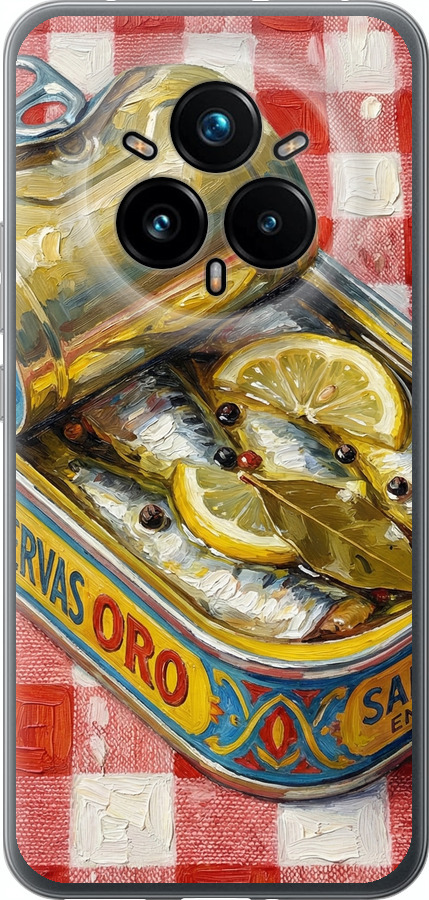 Vintage Sardine Tin Phone