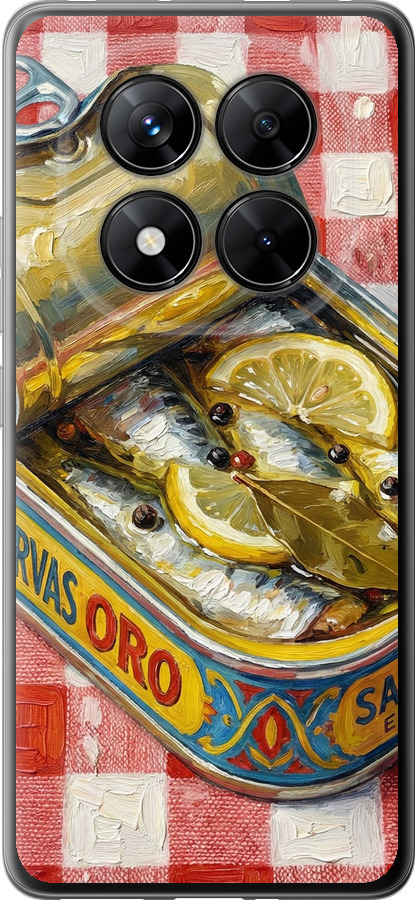 Vintage Sardine Tin Phone