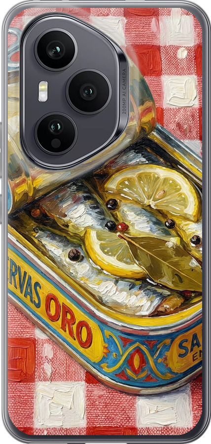 Vintage Sardine Tin Phone