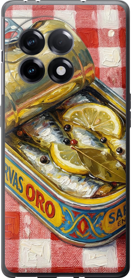 Vintage Sardine Tin Phone