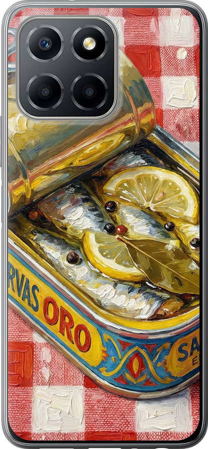 Vintage Sardine Tin Phone
