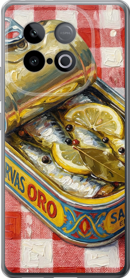 Vintage Sardine Tin Phone