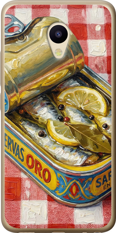 Vintage Sardine Tin Phone