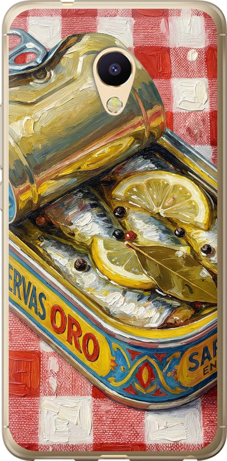 Vintage Sardine Tin Phone
