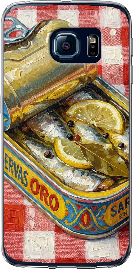 Vintage Sardine Tin Phone